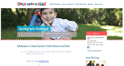 Desktop Screenshot of onceuponachildsherwoodpark.com