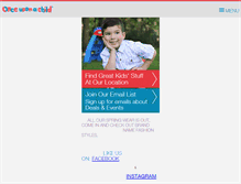 Tablet Screenshot of onceuponachildsherwoodpark.com